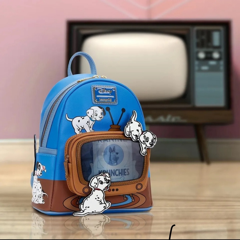 101 Dalmatians Disney Loungefly Backpack 60th Anniversary - Rare BNWT